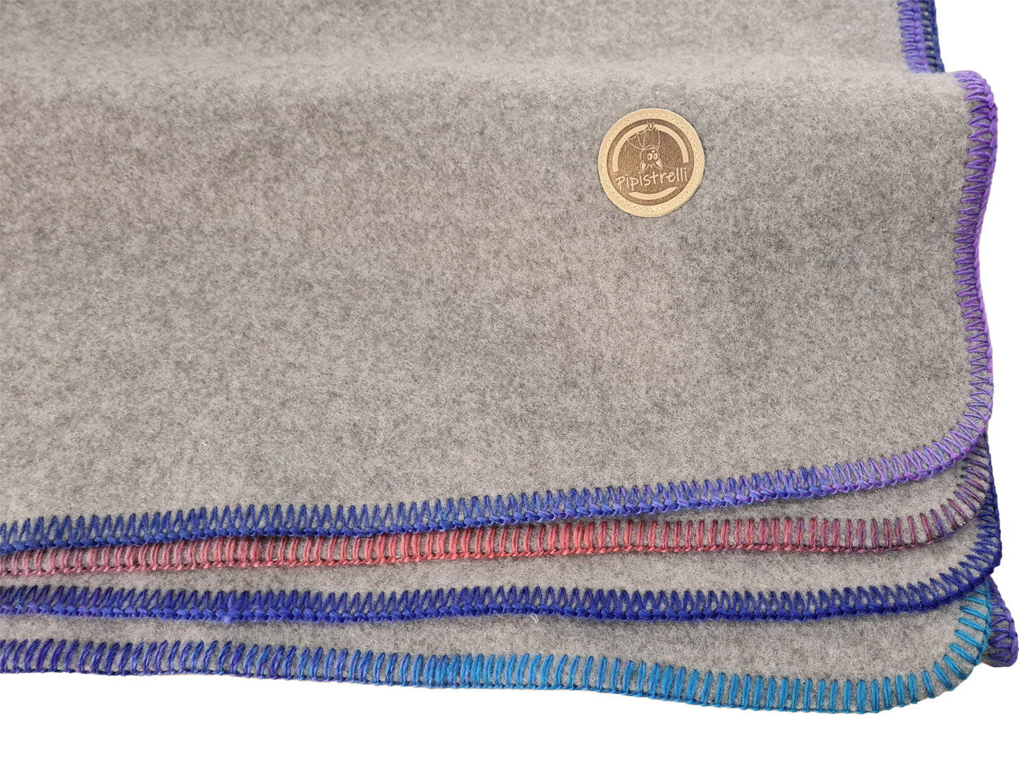 Exklusiv - 100% Merino Familien-Kuscheldecke 150x200cm - Einzelstück