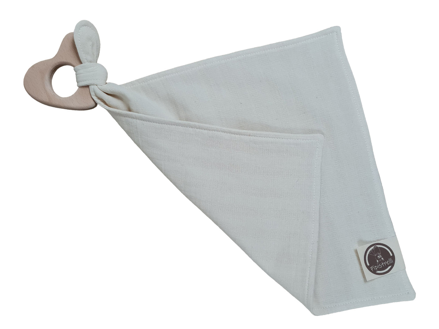 Bio Baby Greifherz mit Schnuffeltuch