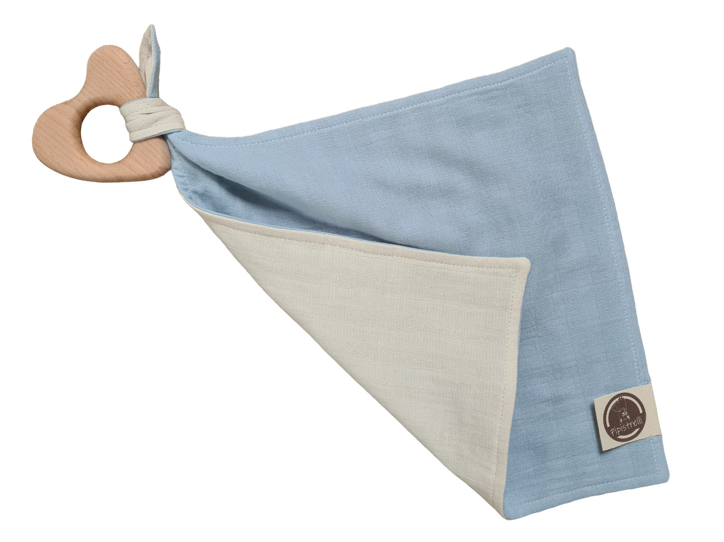 Bio Baby Greifherz mit Schnuffeltuch