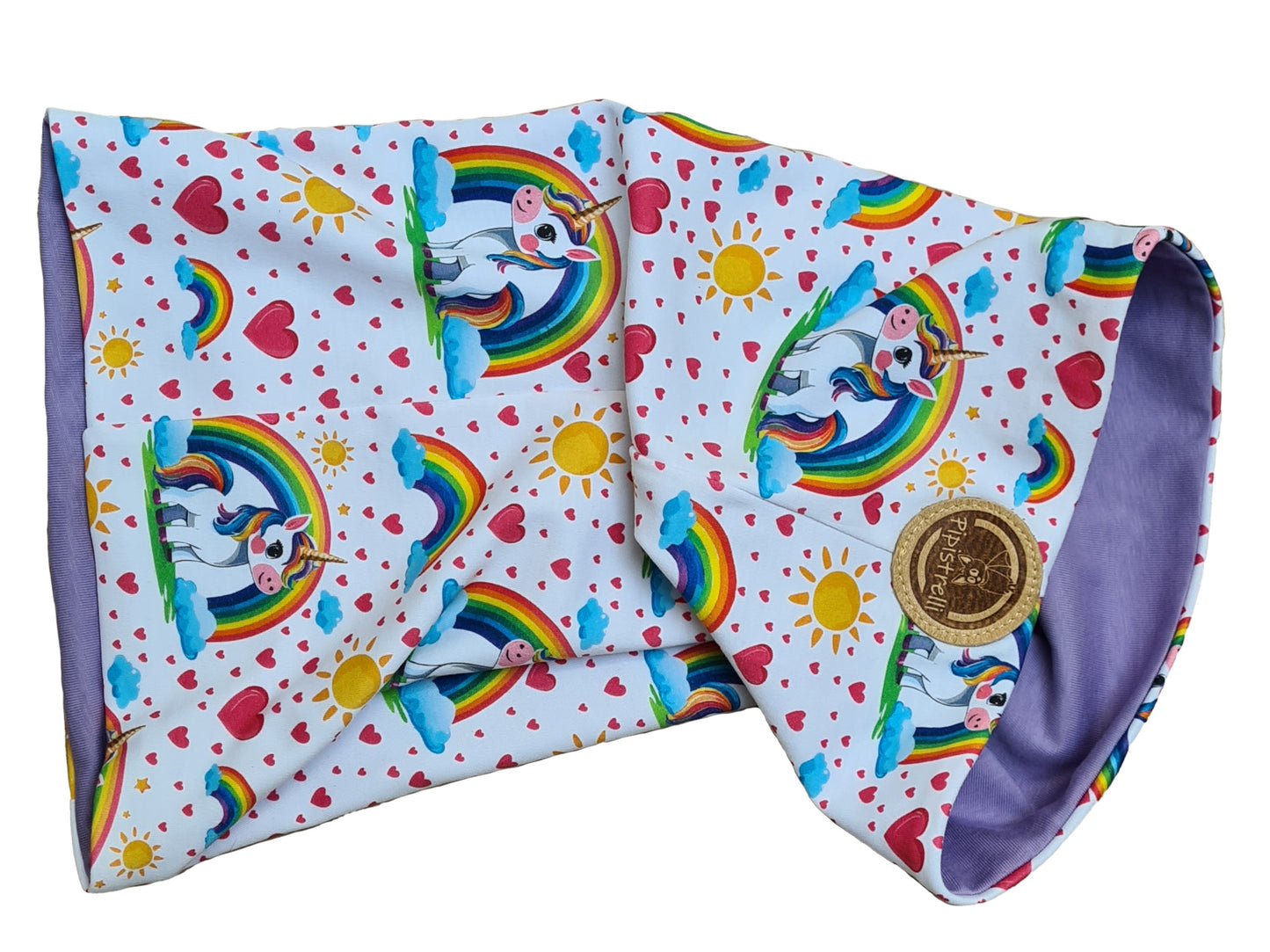 Kinder Loop-Schal Motiv Print